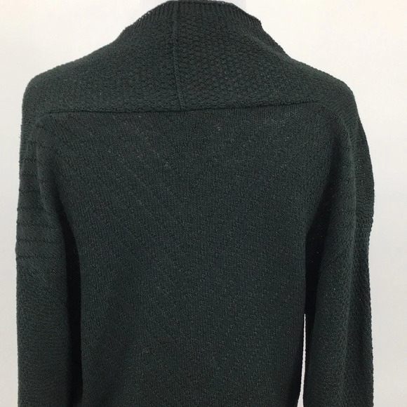 Margaret O Leary Cardigan Womens 2 Green Knit‎ Wool Sweater V Neck Vintage - Picture 7 of 15